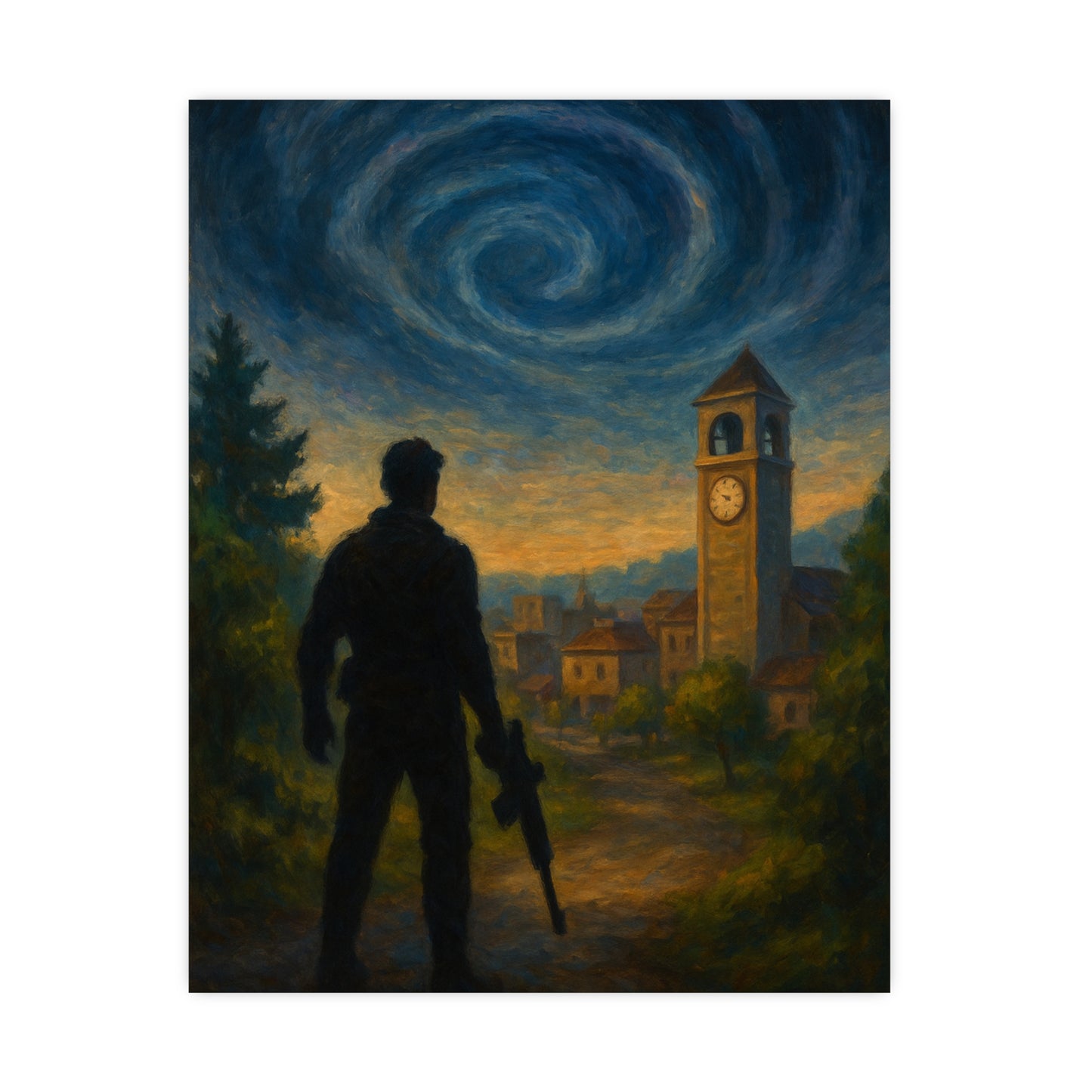 Final Circle Matte Poster