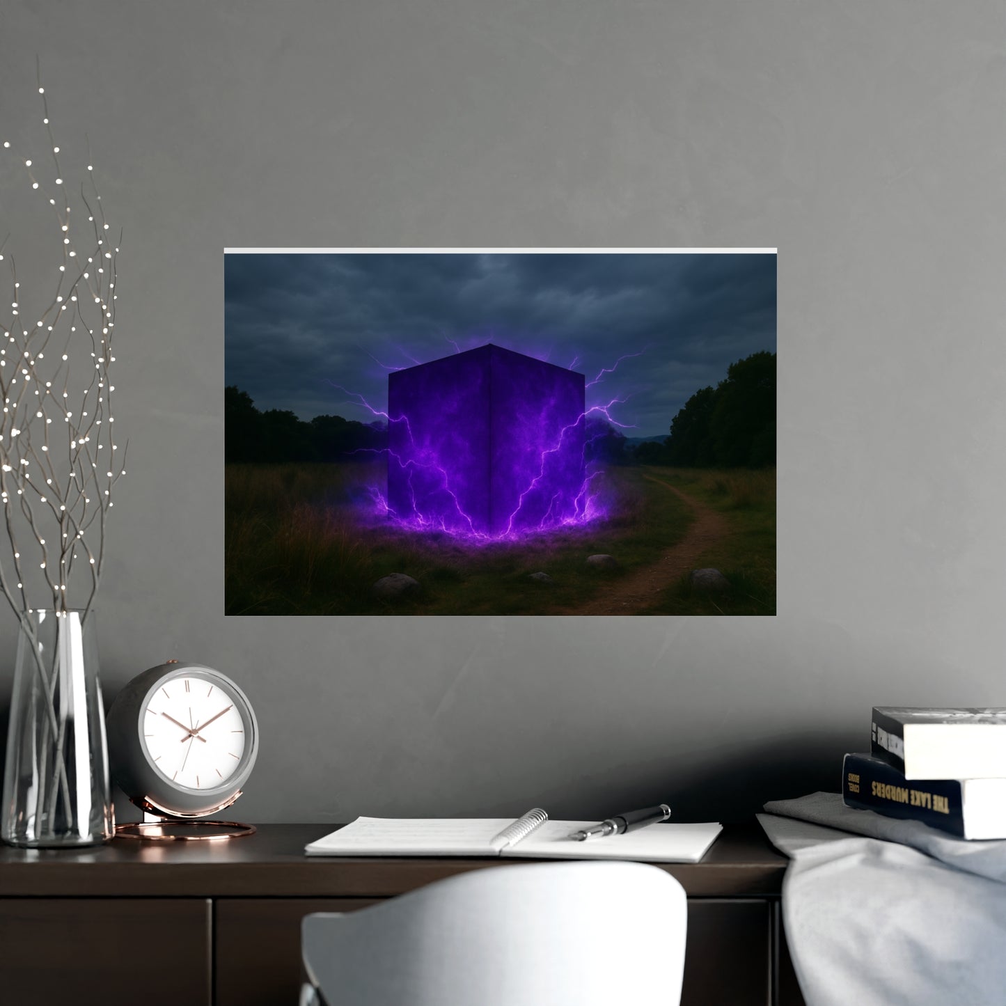 The Cube Matte Poster