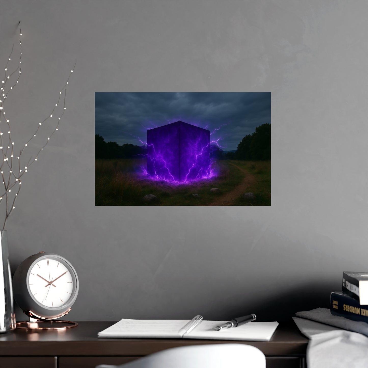 The Cube Matte Poster