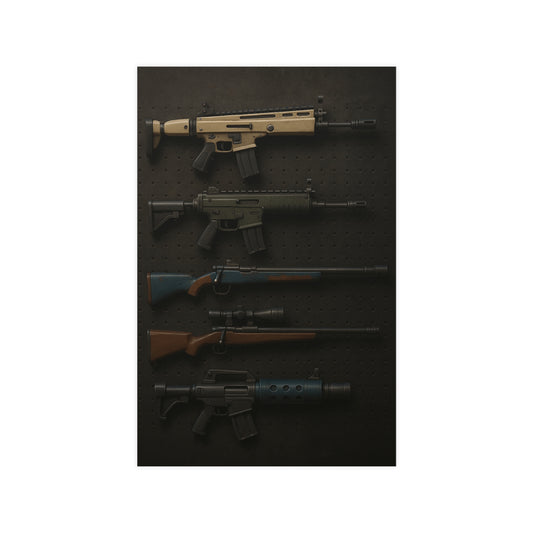 Gun Enthusiast Matte Poster