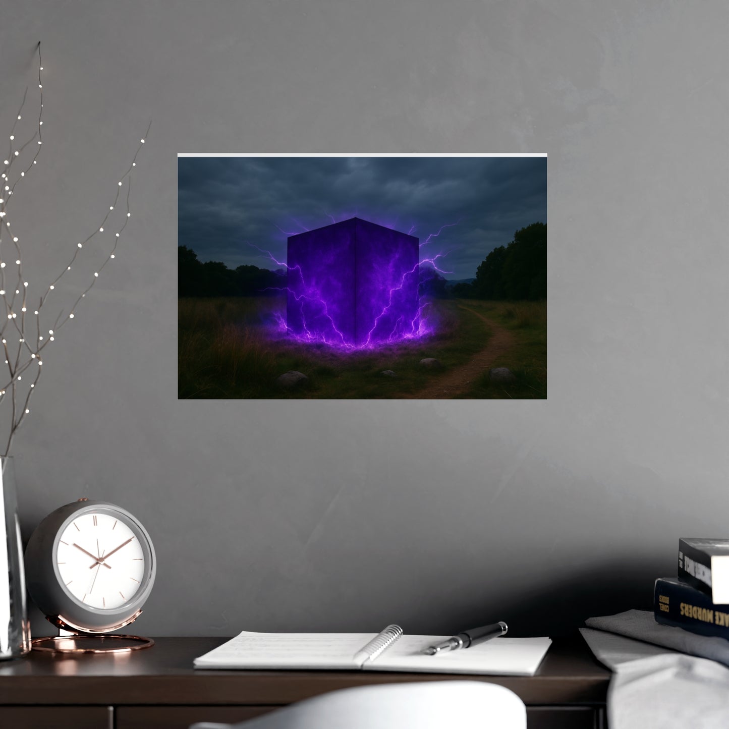 The Cube Matte Poster