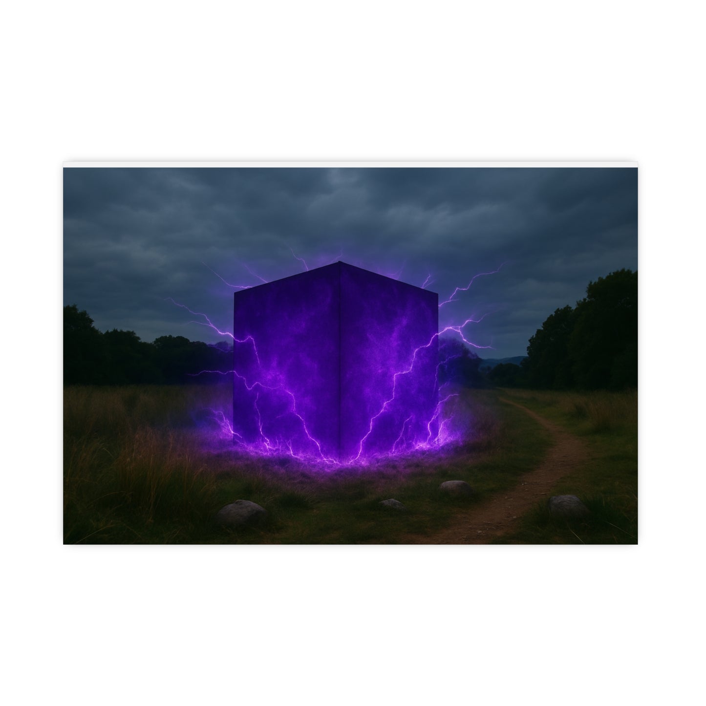 The Cube Matte Poster
